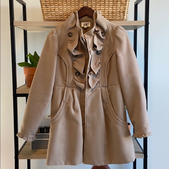 Jolt Jackets & Blazers - Jolt Textured/Detailed Winter Coat, Medium